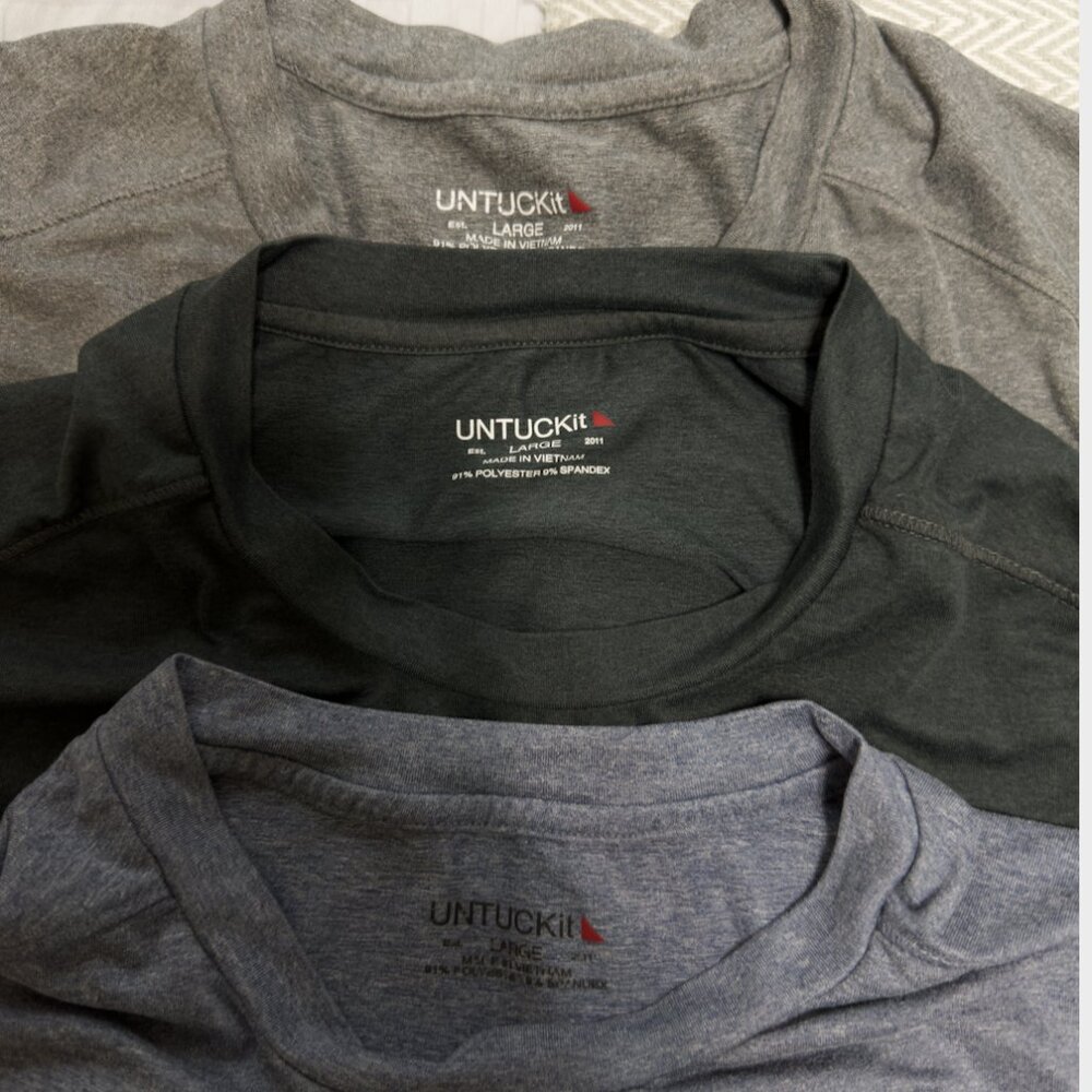 UNTUCKit T-Shirts 3- Pack (Large)